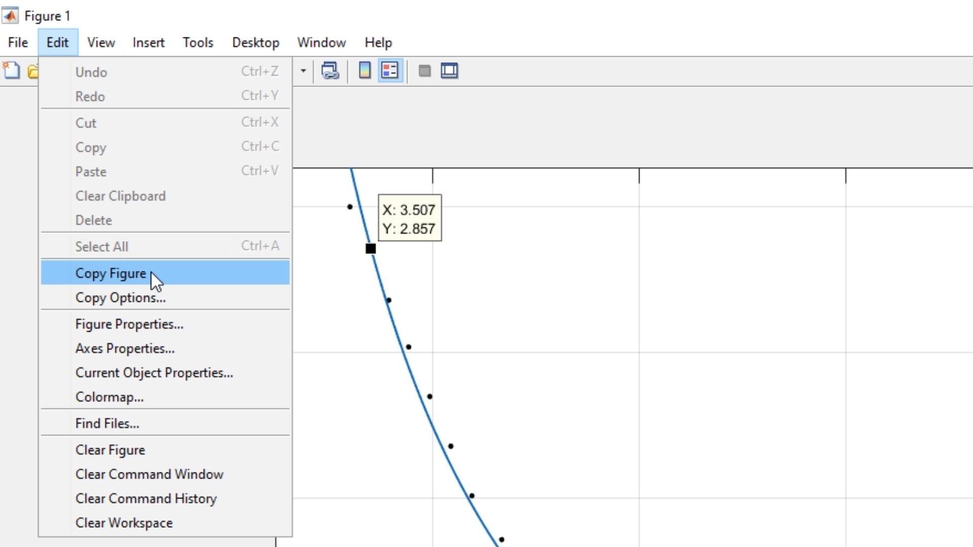 Copiar figura en Matlab
